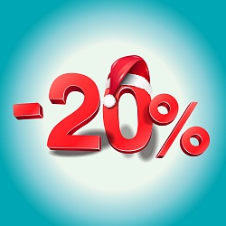 Urlaubsaktion! 20 % auf alles!